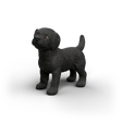 Schleich Black Labrador Retriever Puppy toy figure - front product image