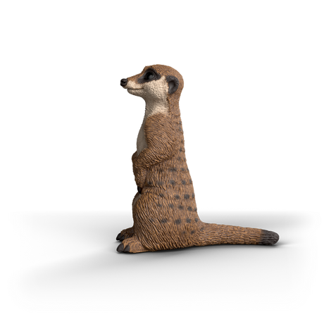 Schleich Meerkat toy figure side view