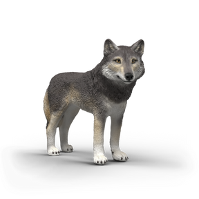 Schleich Wolf toy figure - front product image