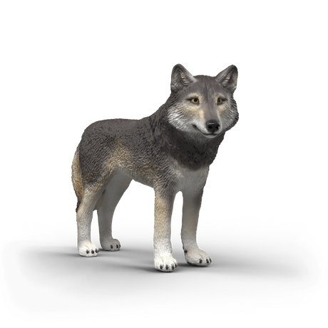 Schleich Wolf toy figure - front product image
