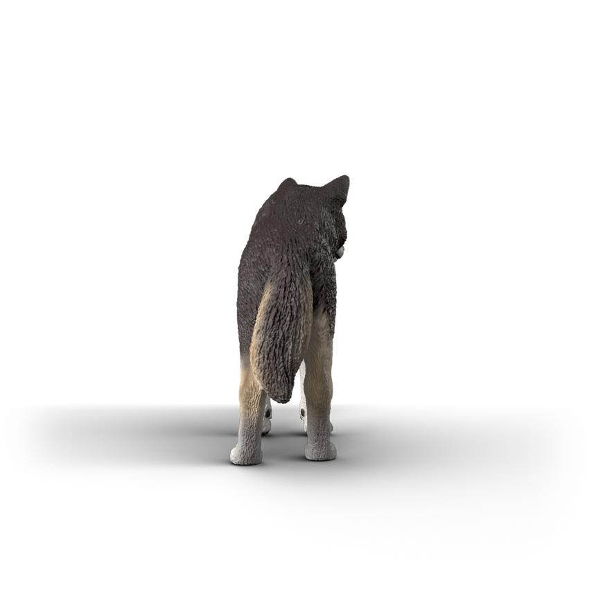 Schleich Wolf toy figure alternate view