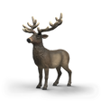 Schleich Elk toy figure - front product image