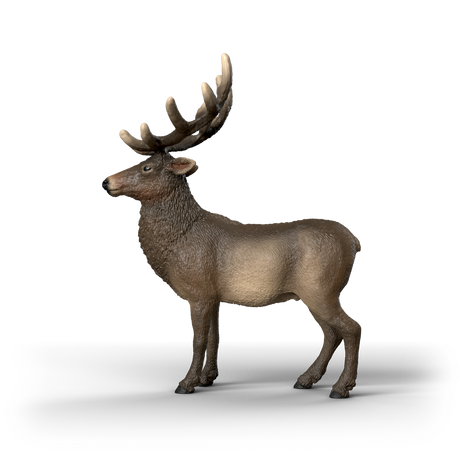 Schleich Elk toy figure alternate view