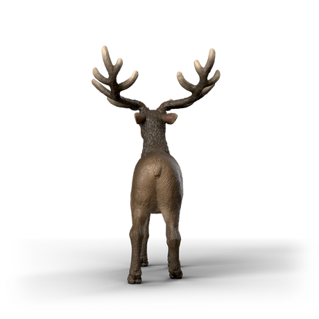 Schleich Elk toy figure additional view