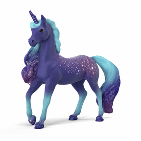 Schleich Galaxy Rainbow Unicorn Stallion toy figure - front product image
