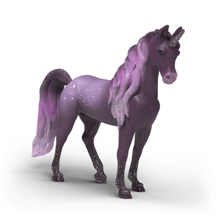 Schleich Galaxy Rainbow Unicorn Mare toy figure - front product image