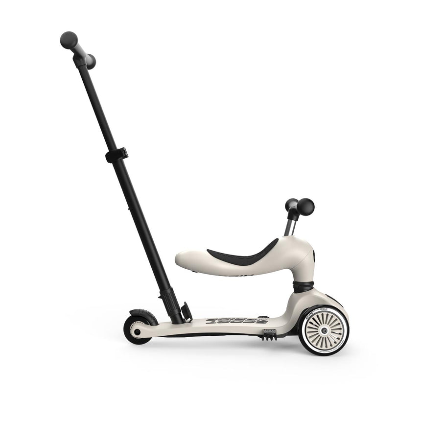 Scoot & Ride Highwaykick 1 Push & Go 2-in-1 kids scooter in Ash – view 6