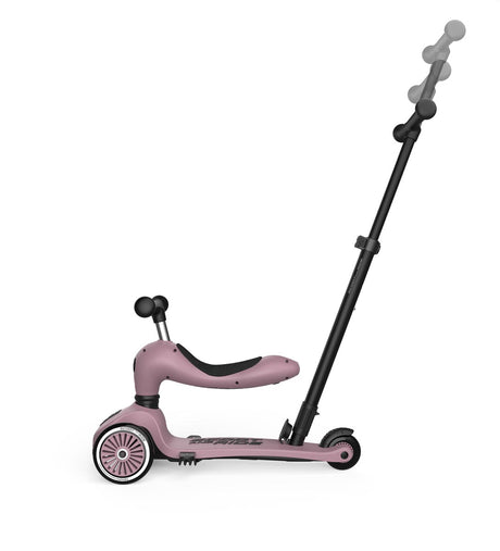Scoot & Ride Highwaykick 1 Push & Go 2-in-1 kids scooter in Wildberry – view 10