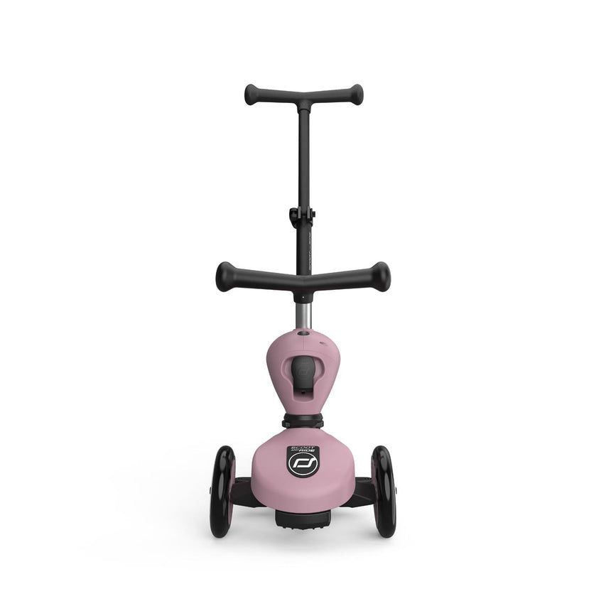 Scoot & Ride Highwaykick 1 Push & Go 2-in-1 kids scooter in Wildberry – view 2