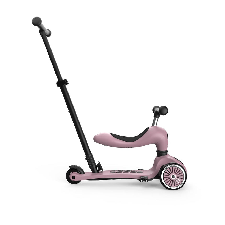 Scoot & Ride Highwaykick 1 Push & Go 2-in-1 kids scooter in Wildberry – view 6