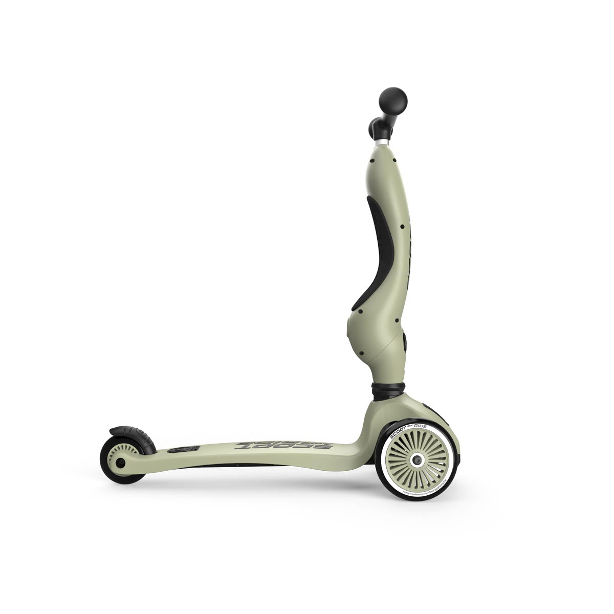 Scoot & Ride Highwaykick 1 kids scooter in Olive – view 5