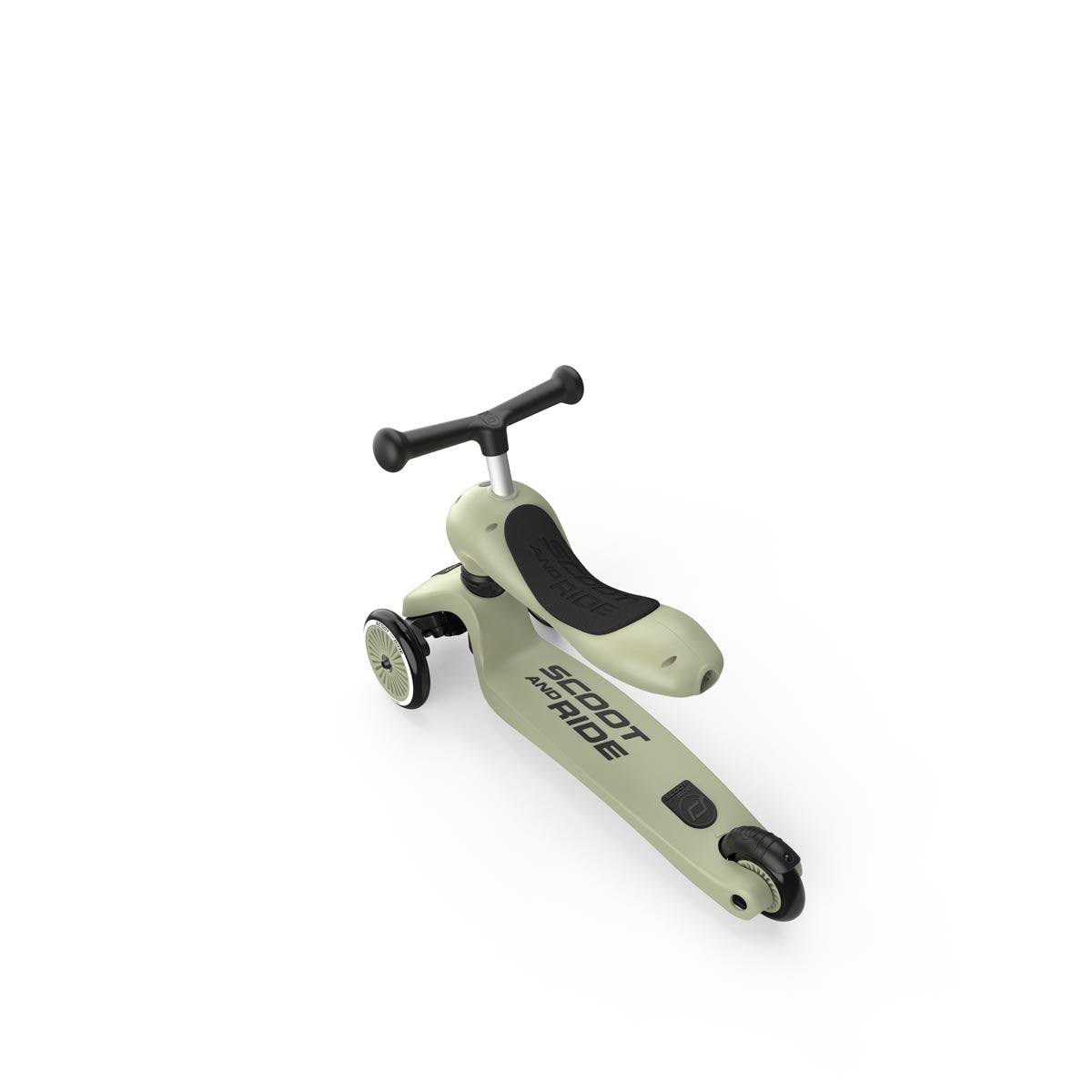 Scoot & Ride Highwaykick 1 kids scooter in Olive – view 8