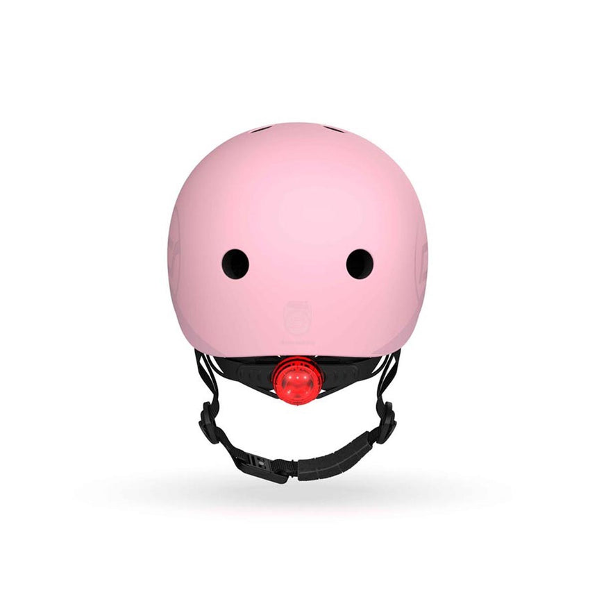 Scoot & Ride LED kids bike and scooter helmet in Rose - view 11