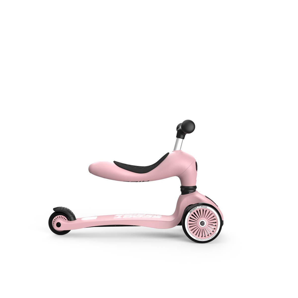 Scoot & Ride Highwaykick 1 kids scooter in Rose – view 2