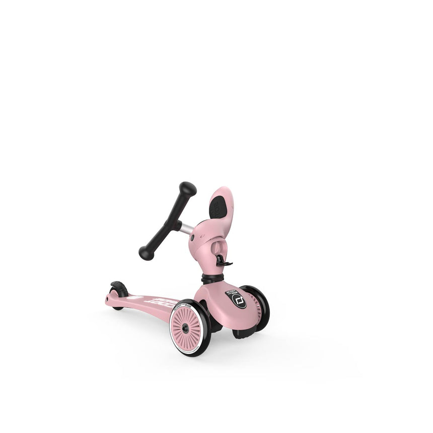 Scoot & Ride Highwaykick 1 kids scooter in Rose – view 3