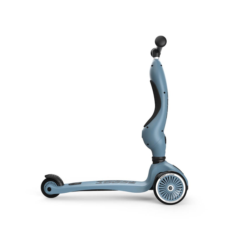 Scoot & Ride Highwaykick 1 kids scooter in Steel – view 6