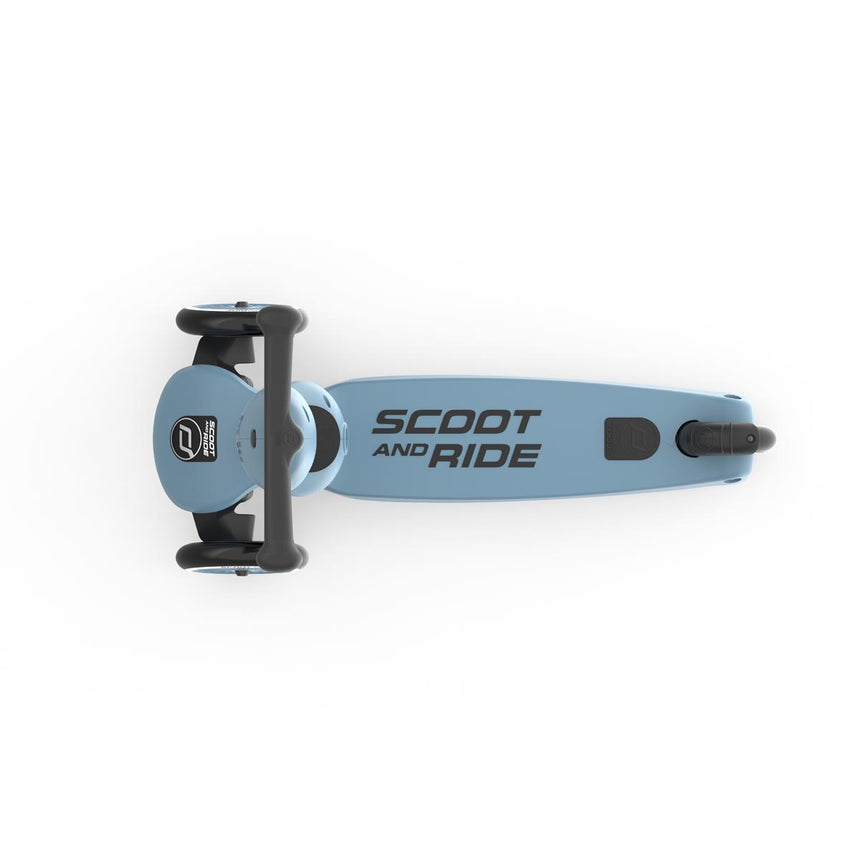 Scoot & Ride Highwaykick 1 kids scooter in Steel – view 7