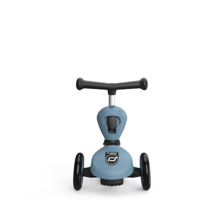 Scoot & Ride Highwaykick 1 kids scooter in Steel – view 3