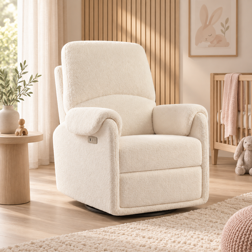 Job Baby Ivory Electric Nursing Chair