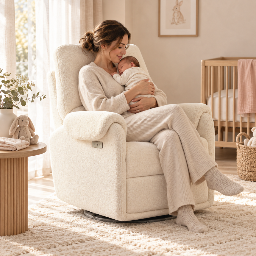 Job Baby Ivory Electric Nursing Chair