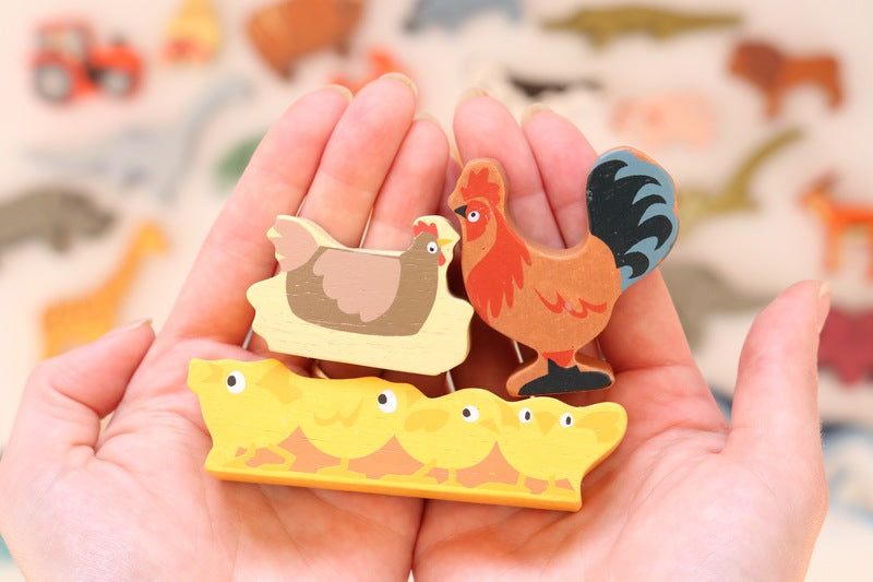 Tender Leaf Toys Wooden Animal Chicken - image 2