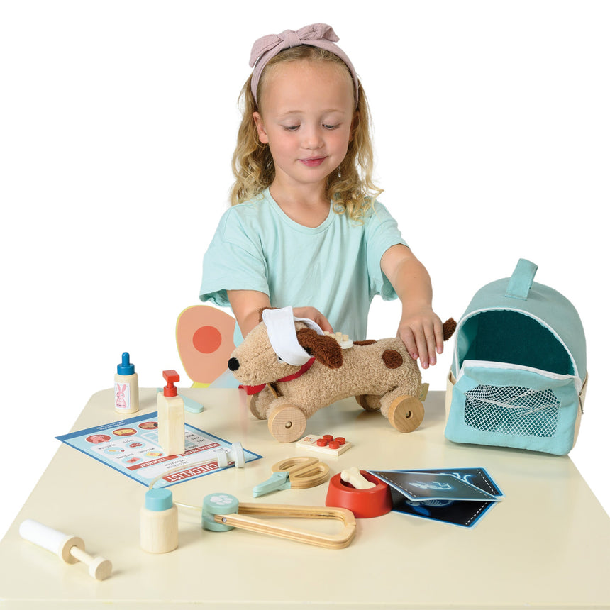 Tender Leaf Toys Animal Rescue Vet Case - image 9