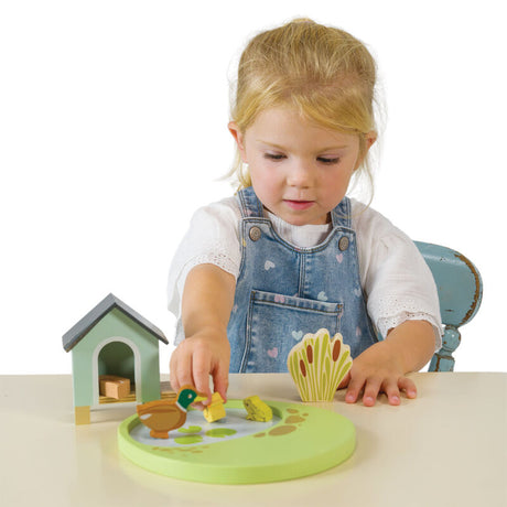 Tender Leaf Toys Pet Set Duck House - image 5