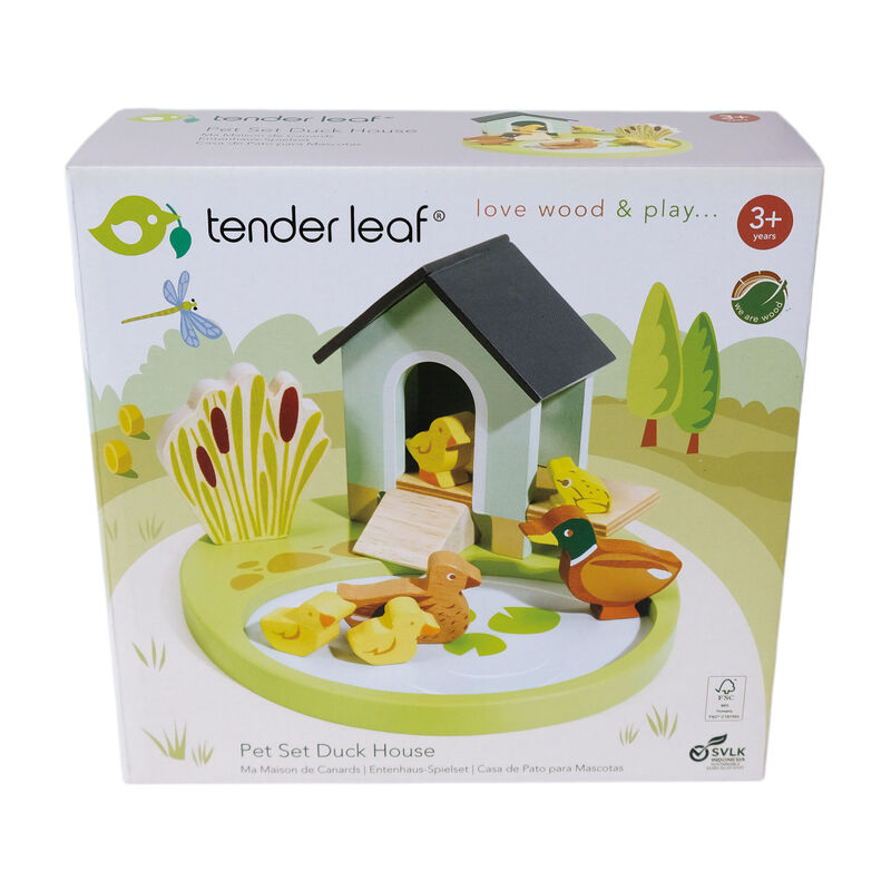 Tender Leaf Toys Pet Set Duck House - image 6