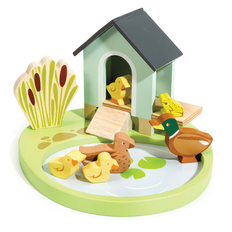Tender Leaf Toys Pet Set Duck House