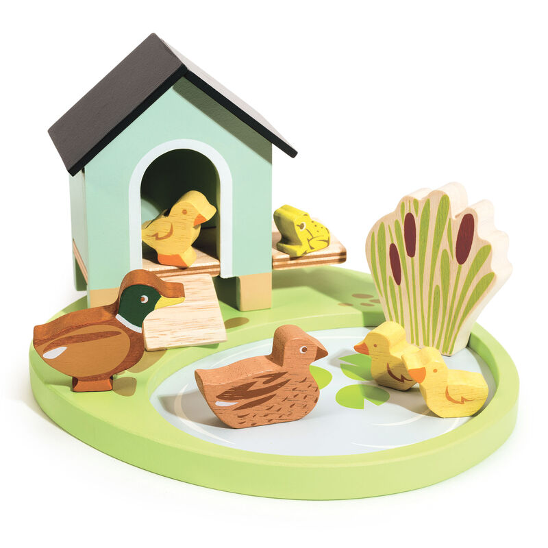Tender Leaf Toys Pet Set Duck House - image 2