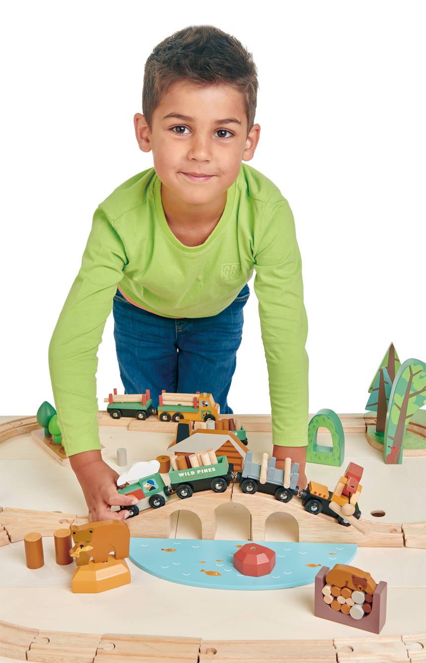 Tender Leaf Toys Wild Pines Train Set - image 14