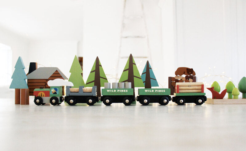 Tender Leaf Toys Wild Pines Train Set - image 11