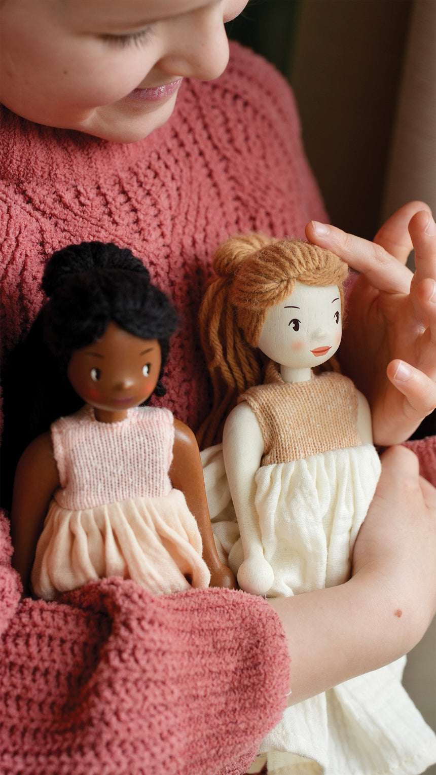 Tender Leaf Toys Ferne Wooden Doll - image 8