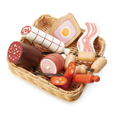 Tender Leaf Toys Pretend Market Basket Set - image 2