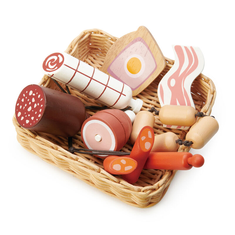 Tender Leaf Toys Pretend Market Basket Set - image 2