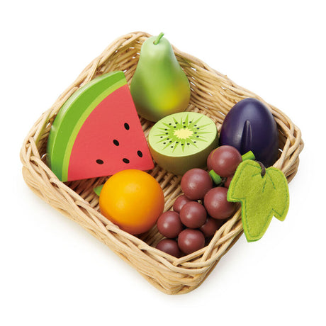Tender Leaf Toys Pretend Market Basket Set - image 3