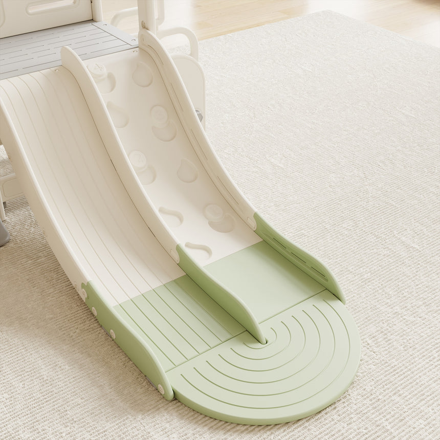 All 4 Kids Willow Double Track Slide & Swing Play Center