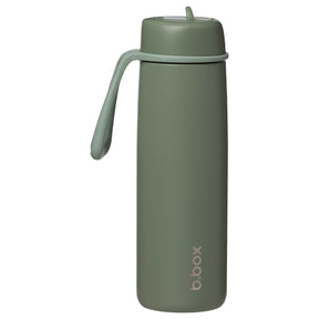 B.Box 690mL Insulated Flip Top Drink Bottle - Olive