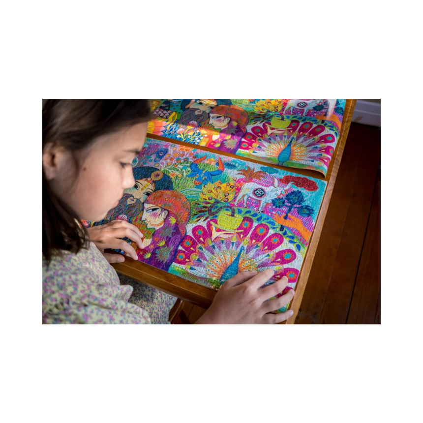 Djeco Magic India 1000pc Gallery Puzzle