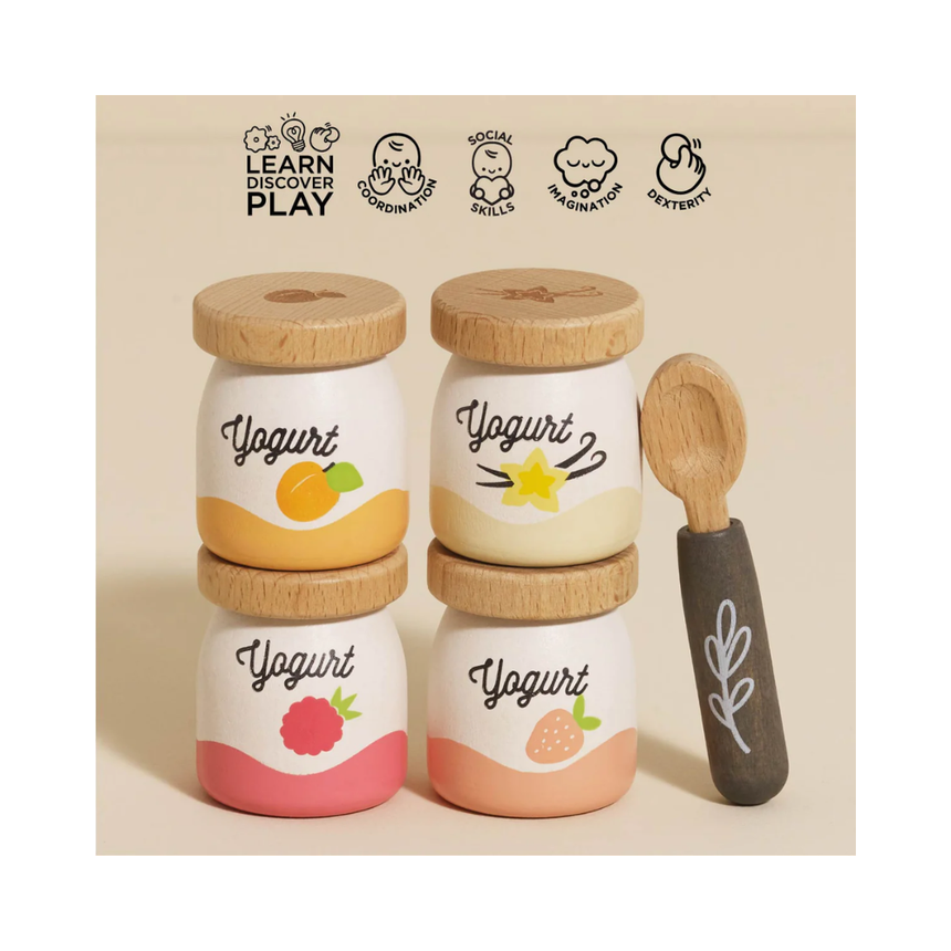 Le Toy Van Yoghurt Play Food Pack