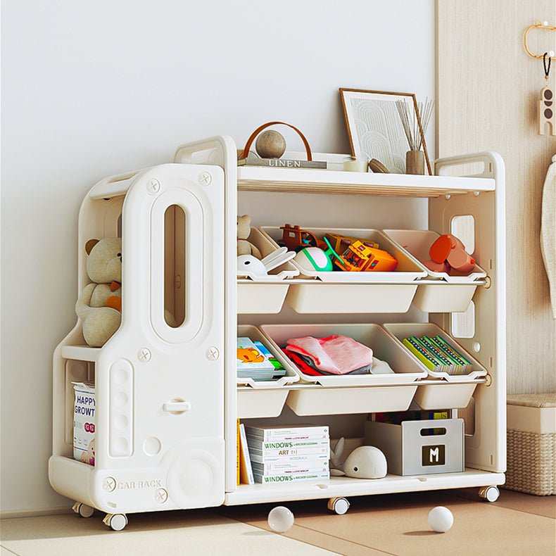 All 4 Kids Caroline Bus Bookcase Storage Unit
