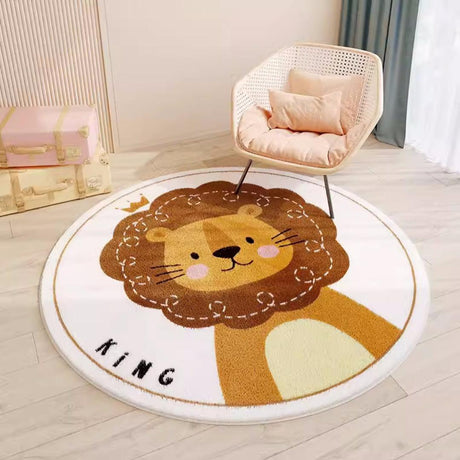 ALL 4 Kids Lion King Round Rug