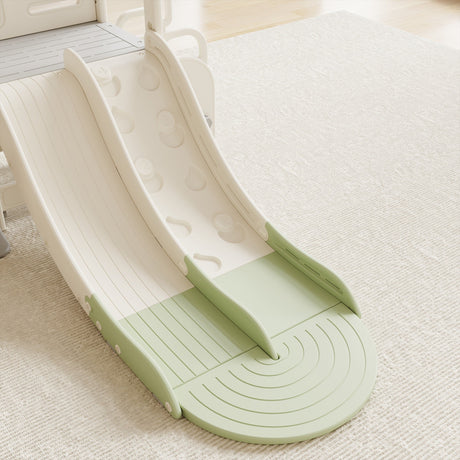Close-up of the Willow double-track slide surface showing the textured non-slip grooves