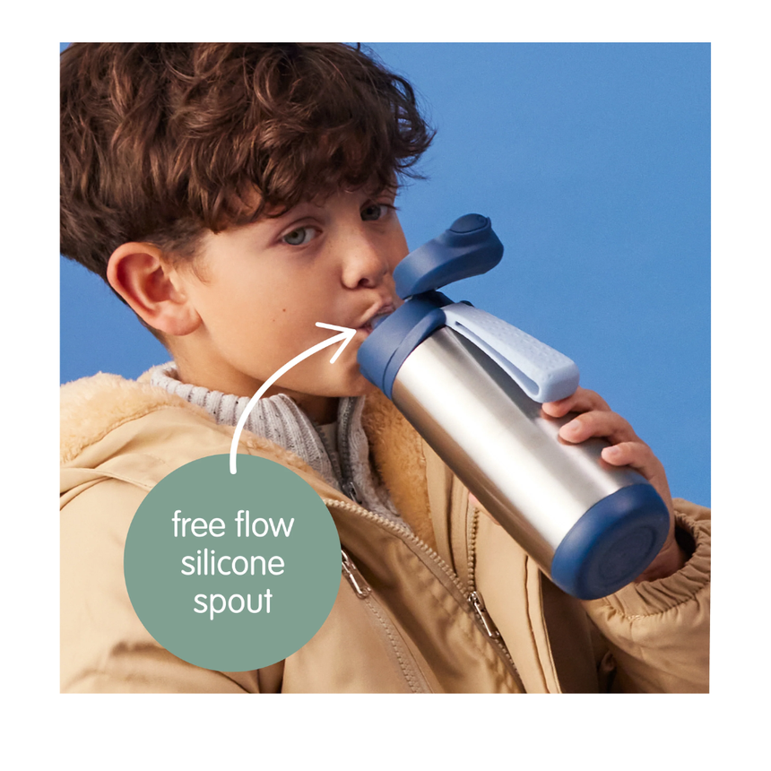 B.Box 500mL Insulated Drink Bottle - Blush Crush