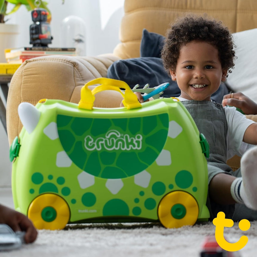 Trunki Ride on Luggage - Dudley the Dinosaur