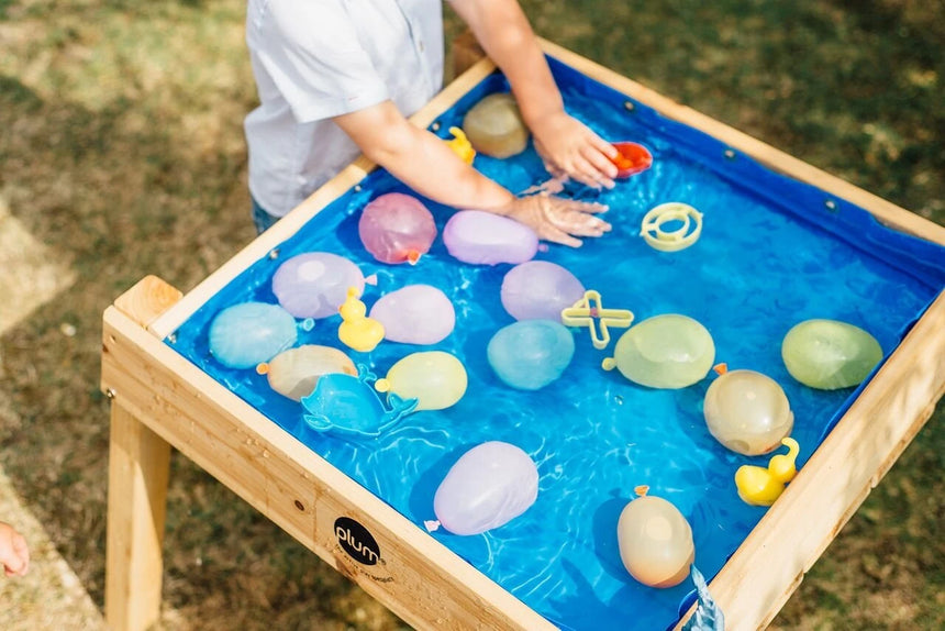 Plum Build and Splash Wooden Sand and Water Table