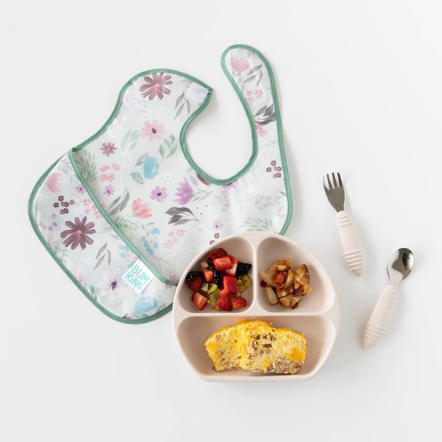 Bumkins Spoon and Fork - Sand