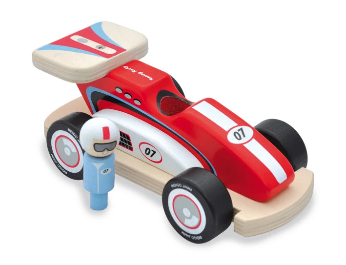 Indigo Jamm Wooden Racing Rocky