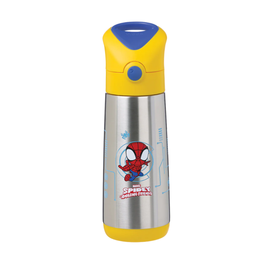 B.Box 500mL Licensed Insulated Drink Bottle - Marvel Spidey