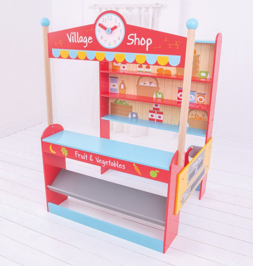 Bigjigs Toys Pretend Village Shop